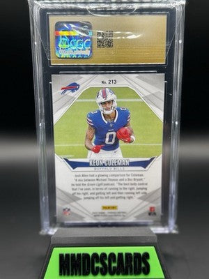 2024 Panini Phoenix - Rookies Keon Coleman #213 Orange Hyper (RC)
