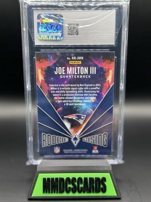 2024 Panini Phoenix - Rookie Rising Joe Milton III #RR-JMN Hyper (RC)