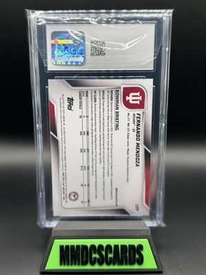 2025 Bowman University Chrome - Fernando Mendoza #109 (RC)