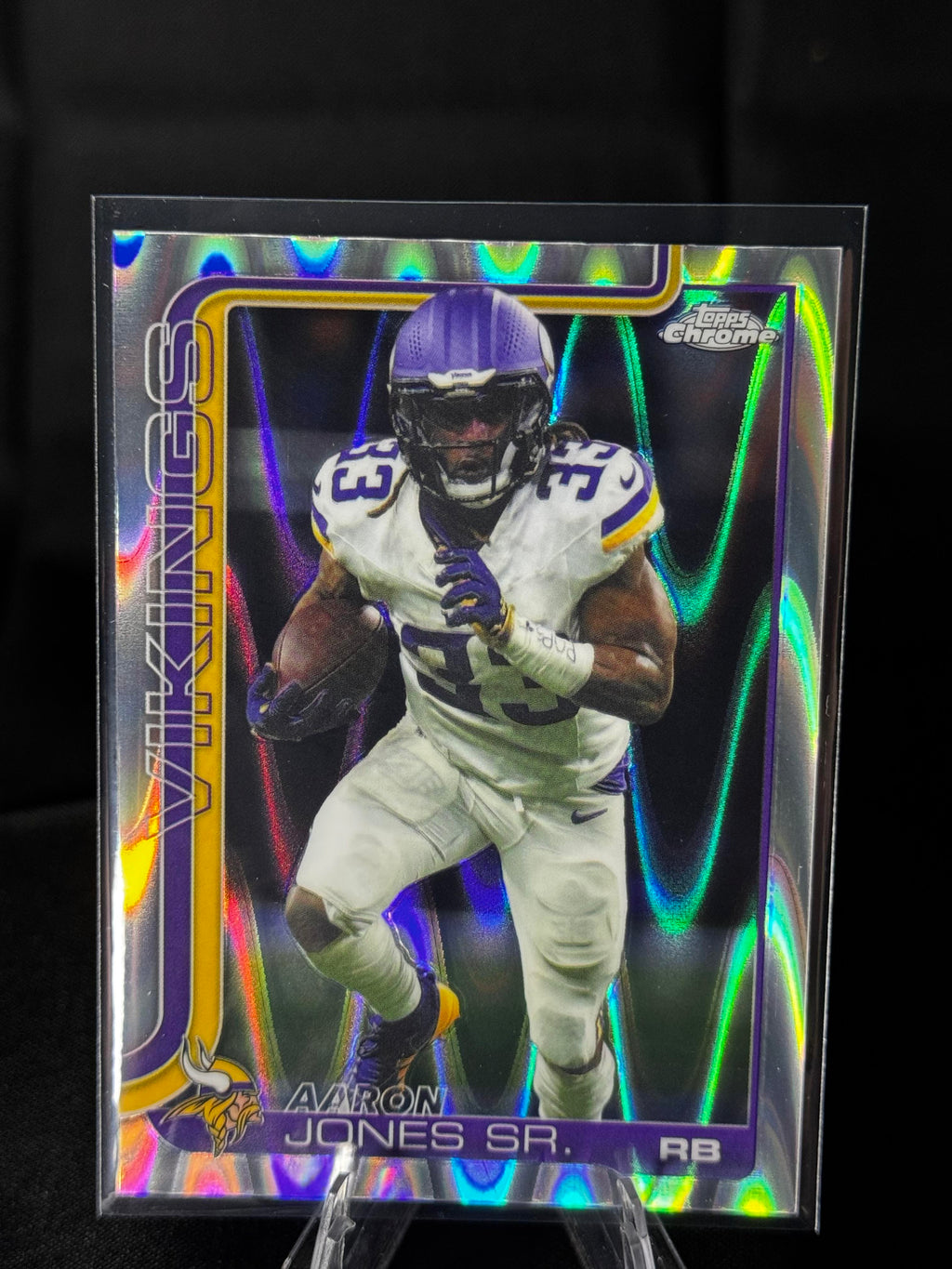 #201 Aaron Jones Sr. 2025 Topps Chrome