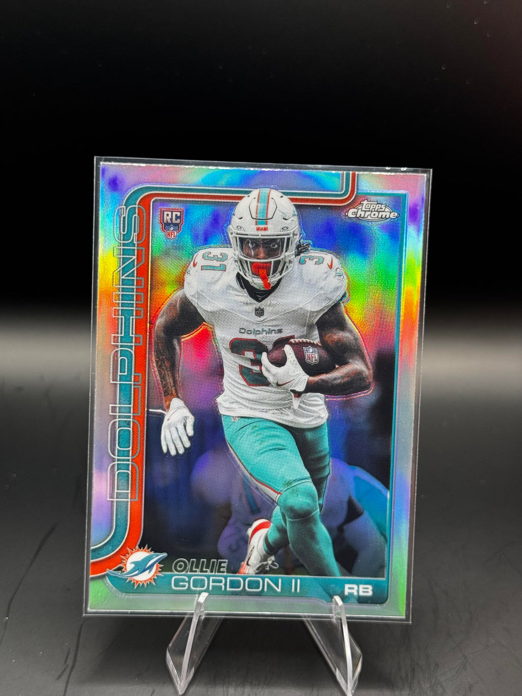 2025 Topps Chrome #327 Ollie Gordon II Refractor