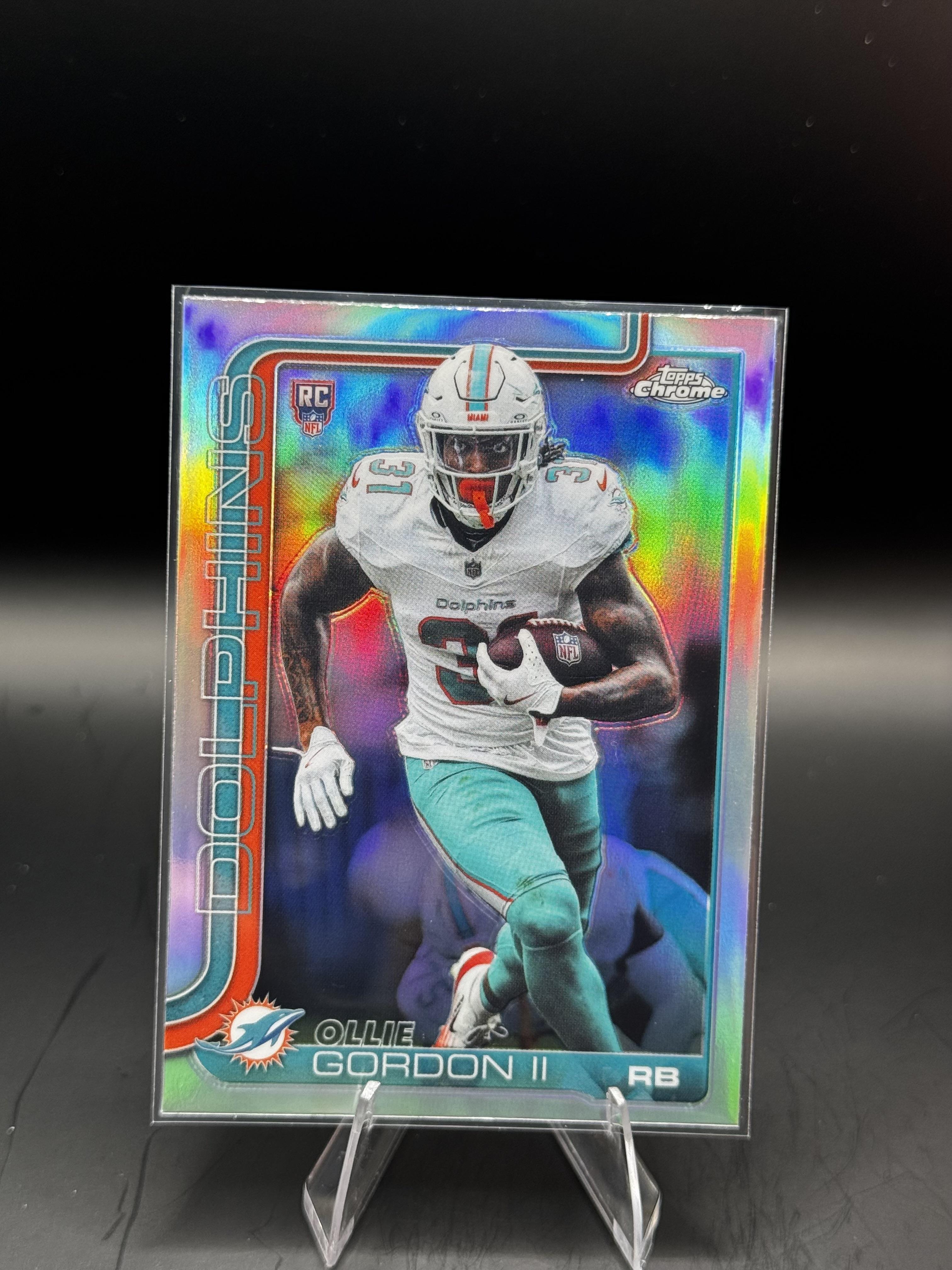 2025 Topps Chrome #327 Ollie Gordon II Refractor