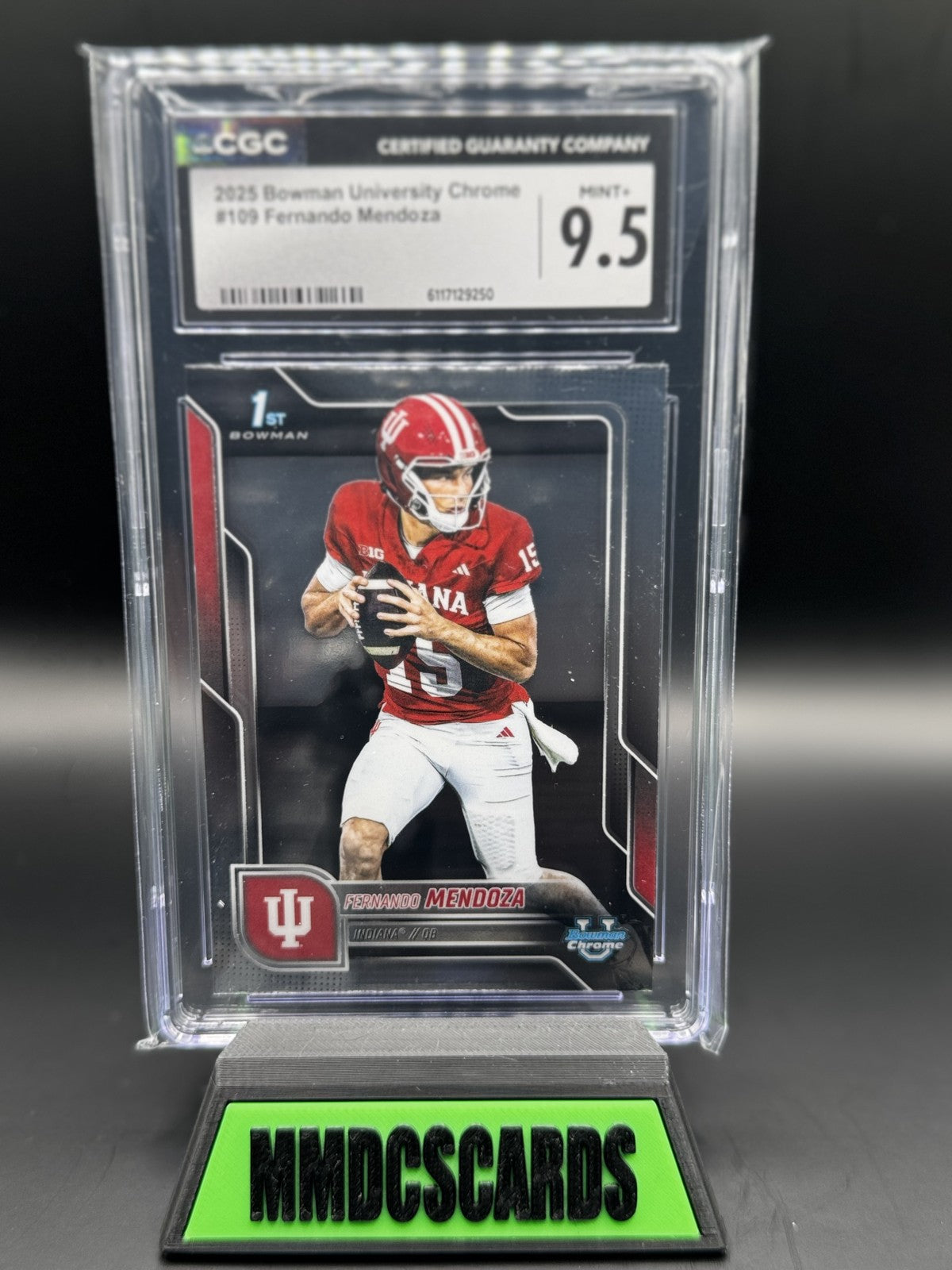 2025 Bowman University Chrome - Fernando Mendoza #109 (RC)