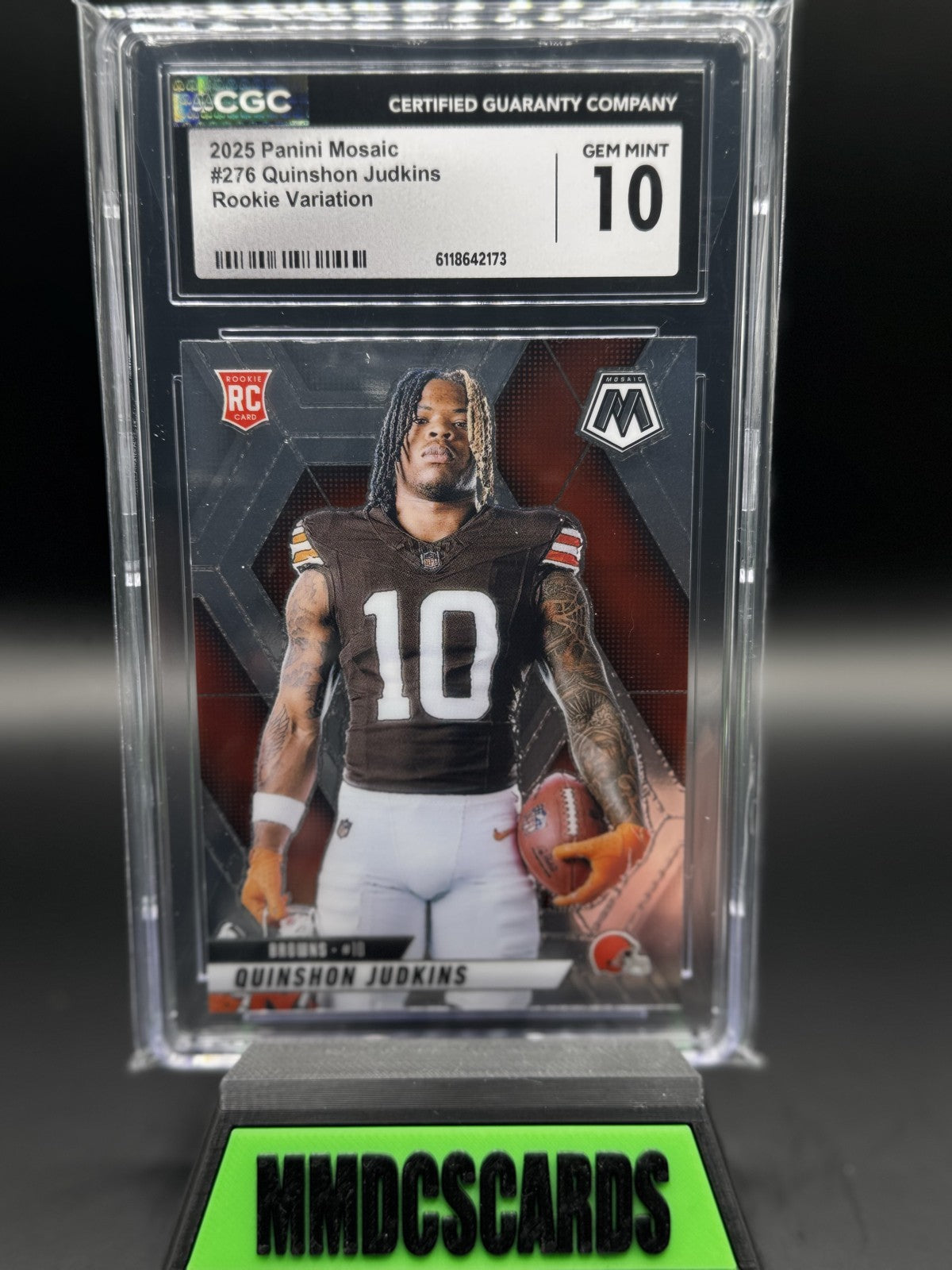 2025 Panini Mosaic - Rookie Variations Quinshon Judkins #276 (RC)