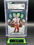 2020 Panini Chronicles Draft Picks Crown Royale#24 Tee Higgins Green 2/5