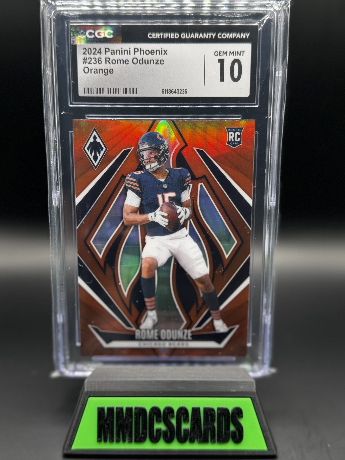 2024 Panini Phoenix - Rookies Rome Odunze #236 Orange (RC)